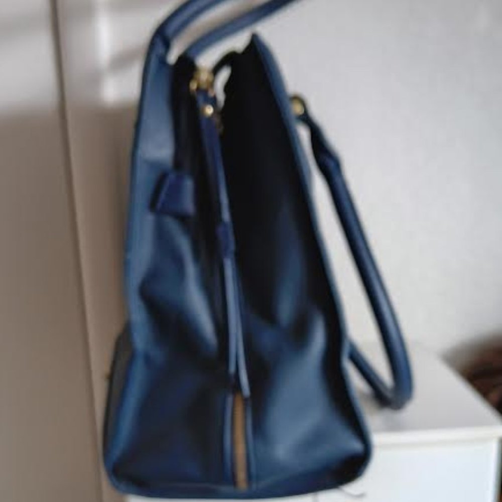Navy Blue Handbag - Picture 2 of 4